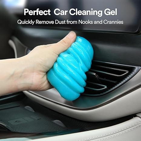 PULIDIKI Car Cleaning Gel Car Cleaning Putty Kit Slime Cleaner Interior Auto Detail Tools Supplies Car Accessories Stocking Stuffers Gifts for Men Women White Elephant Gifts for Adults Teens Christmas